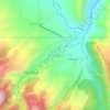 Mappa topografica Minalwang, altitudine, rilievo