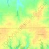 Mappa topografica Monica, altitudine, rilievo