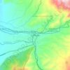 Mappa topografica Cumandá, altitudine, rilievo