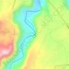 Mappa topografica Sinulom Falls, altitudine, rilievo