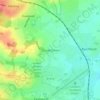 Mappa topografica Stroud Green, altitudine, rilievo