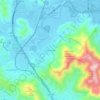 Mappa topografica Santa Venetia, altitudine, rilievo