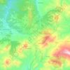 Mappa topografica Mezdour, altitudine, rilievo