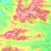 Mappa topografica Lias, altitudine, rilievo