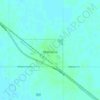 Mappa topografica Milestone, altitudine, rilievo