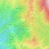 Mappa topografica Mazzola, altitudine, rilievo