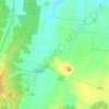 Mappa topografica Carisbrook, altitudine, rilievo