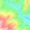 Mappa topografica Castelverrino, altitudine, rilievo