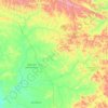Mappa topografica городское поселение Февральск, altitudine, rilievo