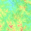 Mappa topografica Perdigão, altitudine, rilievo
