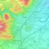 Mappa topografica Baden, altitudine, rilievo