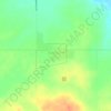 Mappa topografica Richmound, altitudine, rilievo