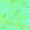 Mappa topografica Sant'Urbano, altitudine, rilievo
