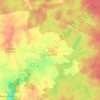 Mappa topografica La Forestière, altitudine, rilievo