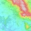 Mappa topografica Gioia Sannitica, altitudine, rilievo