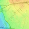 Mappa topografica Greenfield Park, altitudine, rilievo