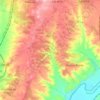 Mappa topografica Borox, altitudine, rilievo