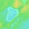 Mappa topografica Quint Island Lake;Shacabac Creek, altitudine, rilievo