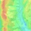 Mappa topografica Frais, altitudine, rilievo