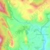 Mappa topografica Castel San Vincenzo, altitudine, rilievo