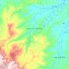 Mappa topografica Braço do Trombudo, altitudine, rilievo