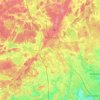 Mappa topografica Hyvinkää, altitudine, rilievo