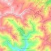 Mappa topografica Valprato Soana, altitudine, rilievo