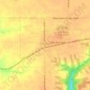 Mappa topografica Glasford, altitudine, rilievo