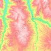 Mappa topografica Omacha, altitudine, rilievo