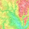 Mappa topografica Hollfeld, altitudine, rilievo