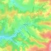 Mappa topografica Molinot, altitudine, rilievo