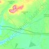 Mappa topografica Pedrosa del Rey, altitudine, rilievo