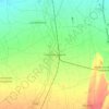 Mappa topografica Cavallermaggiore, altitudine, rilievo