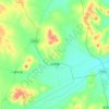 Mappa topografica 大明镇, altitudine, rilievo