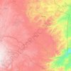 Mappa topografica Njombe, altitudine, rilievo