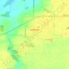 Mappa topografica Shellbrook, altitudine, rilievo