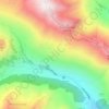 Mappa topografica 6182, altitudine, rilievo