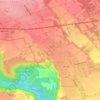 Mappa topografica Solza, altitudine, rilievo