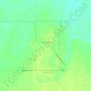 Mappa topografica Holdfast, altitudine, rilievo