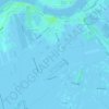 Mappa topografica Ameide, altitudine, rilievo