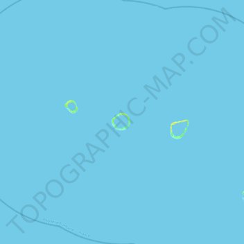 Mappa topografica Vahanga, altitudine, rilievo