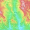 Mappa topografica Corbi, altitudine, rilievo