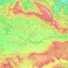 Mappa topografica Llanada Alavesa, altitudine, rilievo
