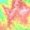 Mappa topografica Matrice, altitudine, rilievo