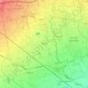 Mappa topografica Loria, altitudine, rilievo