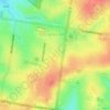 Mappa topografica Forest Hill, altitudine, rilievo