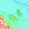Mappa topografica Gavignano, altitudine, rilievo