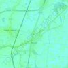 Mappa topografica Bosaro, altitudine, rilievo
