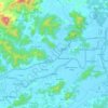 Mappa topografica Ilhota, altitudine, rilievo