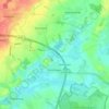 Mappa topografica Mönkhagen, altitudine, rilievo